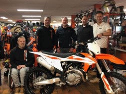 Rick Satink op Brouwer Motors KTM 450 SXF